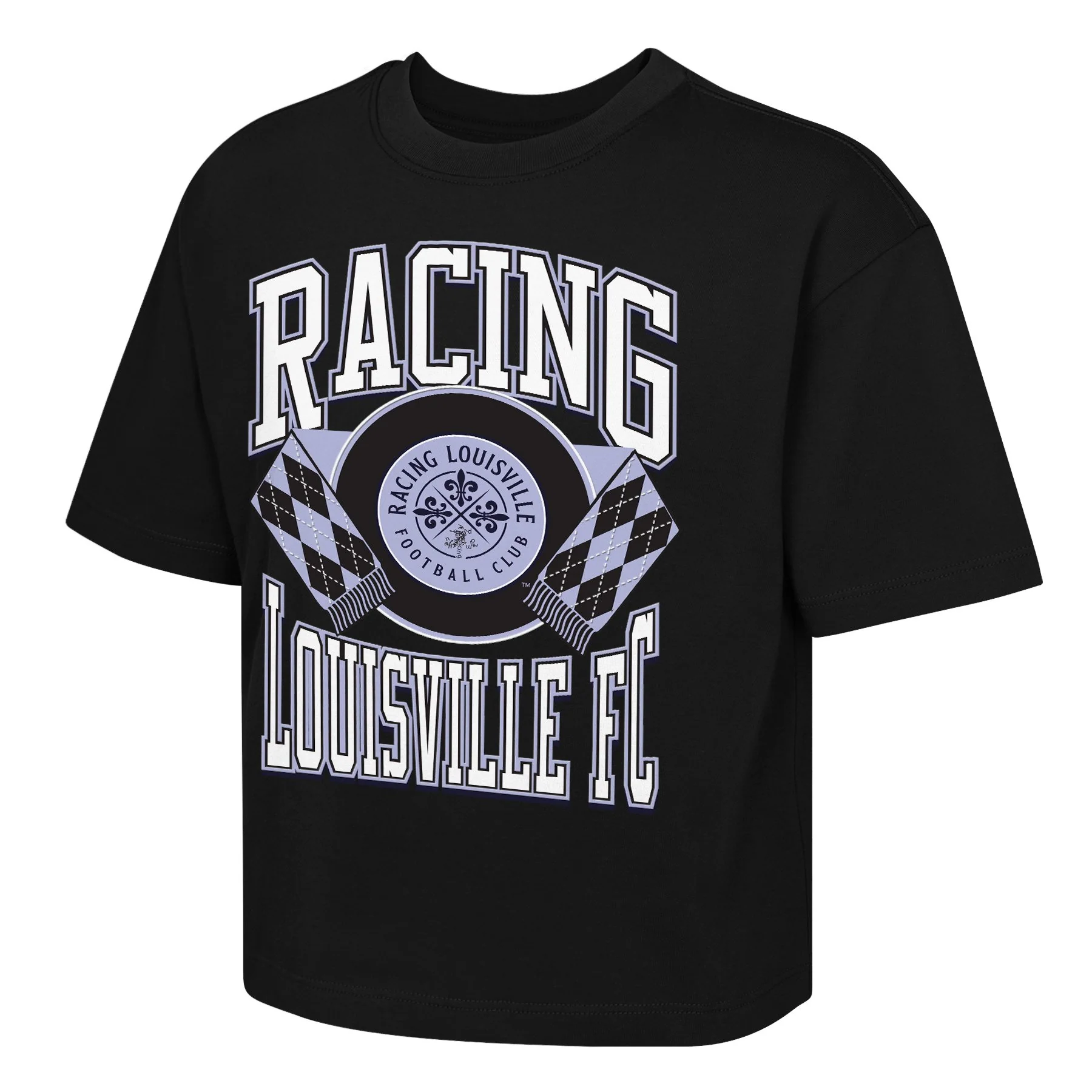 Youth Racing Louisville FC Stack Short Sleeve Boxy Tee