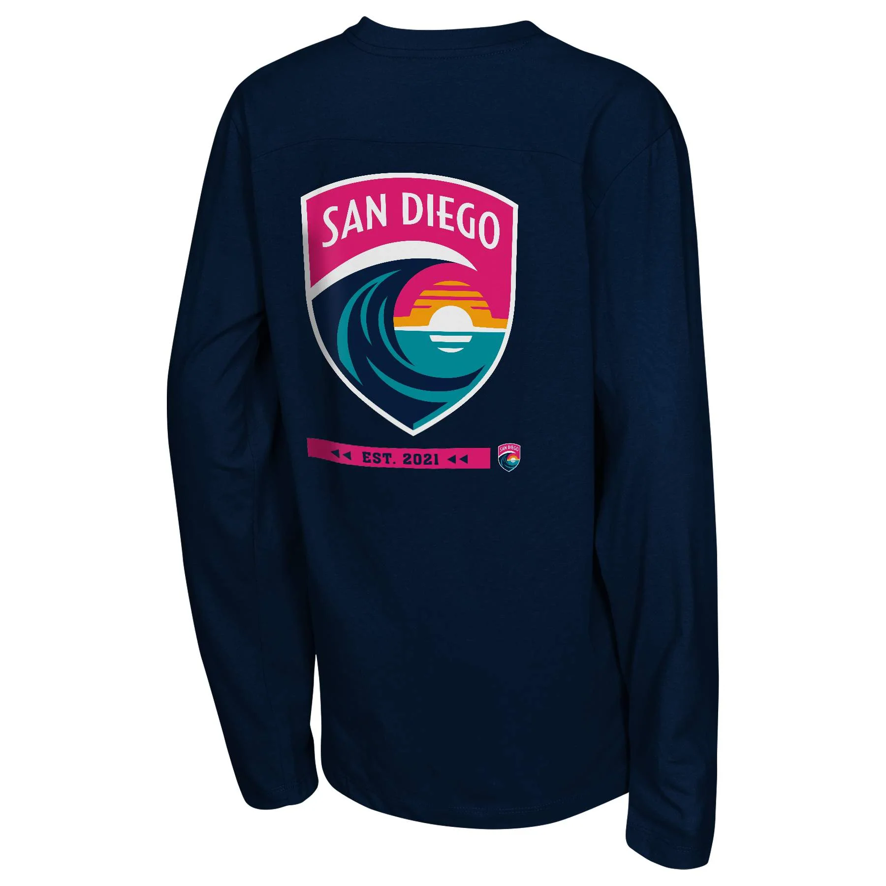 Youth San Diego Wave FC Ecstatic Long Sleeve Tee - Image 2